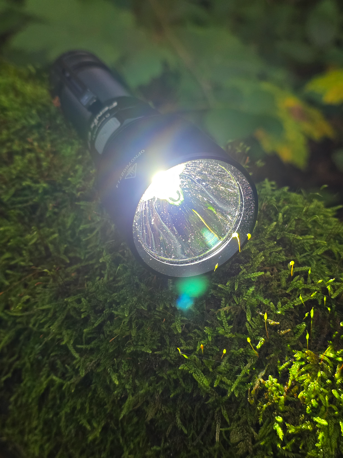 Fenix C7 na mchu - włączona